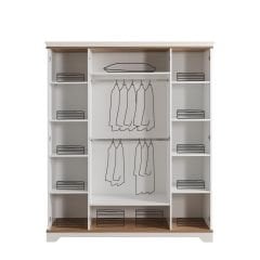 Kanyon 4 Kapılı Dolap