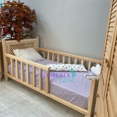 Masif Ladin Hazeranlı Montessori Karyola