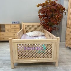 Masif Ladin Hazeranlı Montessori Karyola