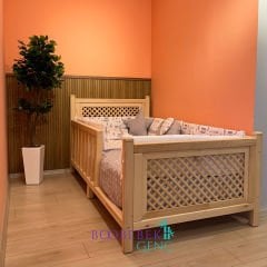 Masif Ladin Hazeranlı Montessori Karyola