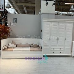 Lorena MDF Lake Toddler 4 Kapılı Çocuk Odası