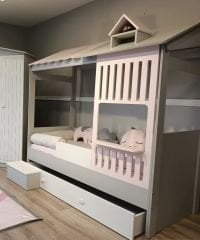 Villa Pink Yavrulu Montessori Karyola