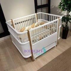 Milano Sallanır MDF Büyüyen Beşik, Meşe