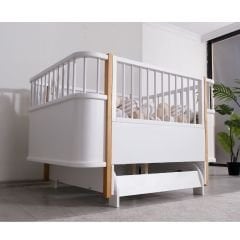 Milano Sallanır MDF Büyüyen Beşik, Meşe