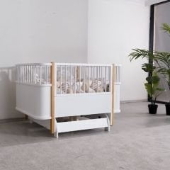 Milano Sallanır MDF Büyüyen Beşik, Meşe