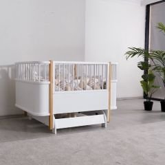 Milano Sallanır MDF Büyüyen Beşik, Meşe