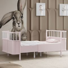 Venüs MDF Oval Büyüyen Beşik - Pembe