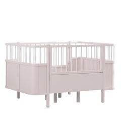 Venüs MDF Oval Büyüyen Beşik - Pembe