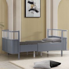 Venüs MDF Oval Büyüyen Beşik - Gri