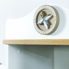 Luna Çalışma Masası Kahve