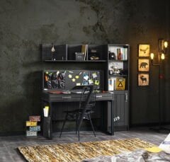 Dark Üniteli Çalışma Masası, Antrasit