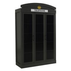 London 3 Kapılı Dolap, Antrasit