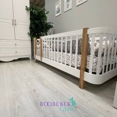 Cathy Oval Montessori Karyola Beyaz