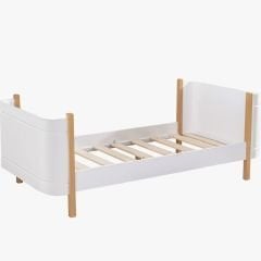 Roma Oval MDF Karyola, Meşe