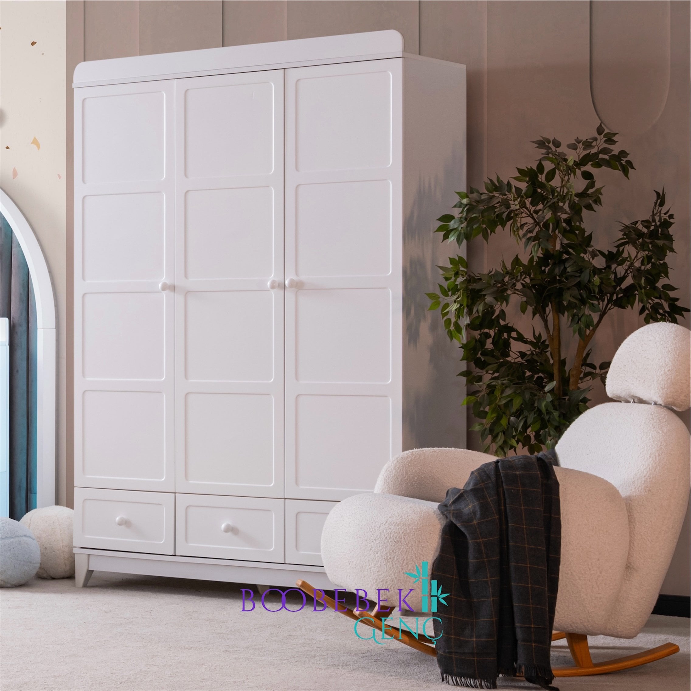 Trend 3 Kapılı Dolap