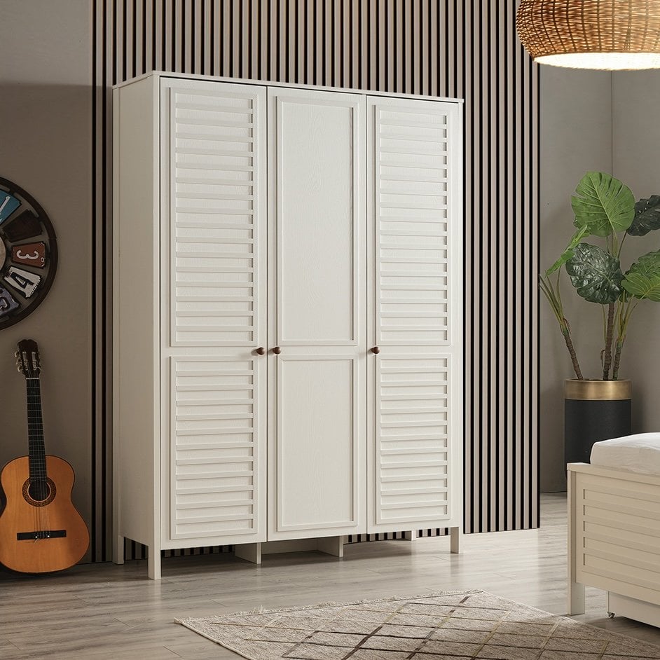 İnci 3 Kapılı Dolap