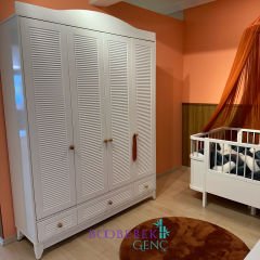 Bianco & Venüs 4 Kapılı Bebek Odası, Yatak Dahil!
