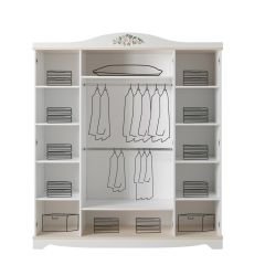 Sahra 4 Kapılı Dolap