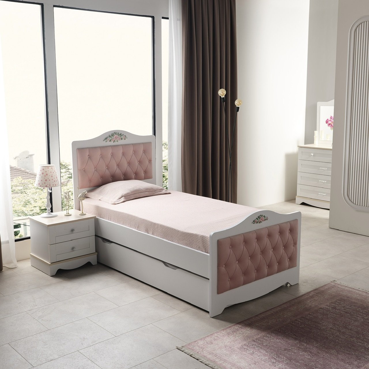 Sahra 100x200 Yavrulu Karyola