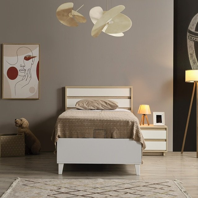 Soft 100x200 Bazalı Karyola