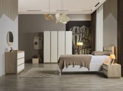 Soft 4 Kapılı Genç Odası Takımı