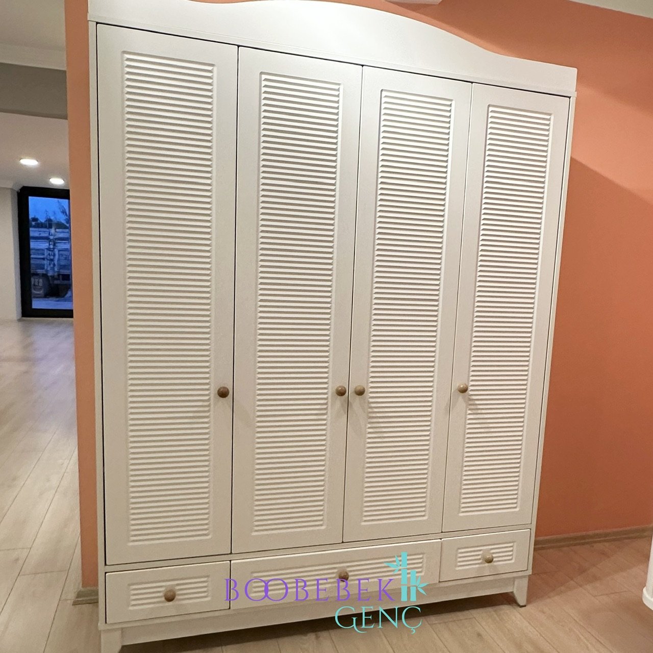 Bianco 4 Kapılı Dolap