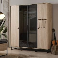 Neon 4 Kapılı Dolap