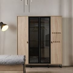 Neon 4 Kapılı Dolap