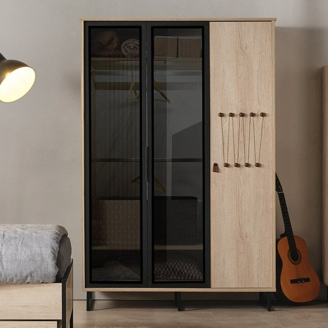 Neon 3 Kapılı Dolap