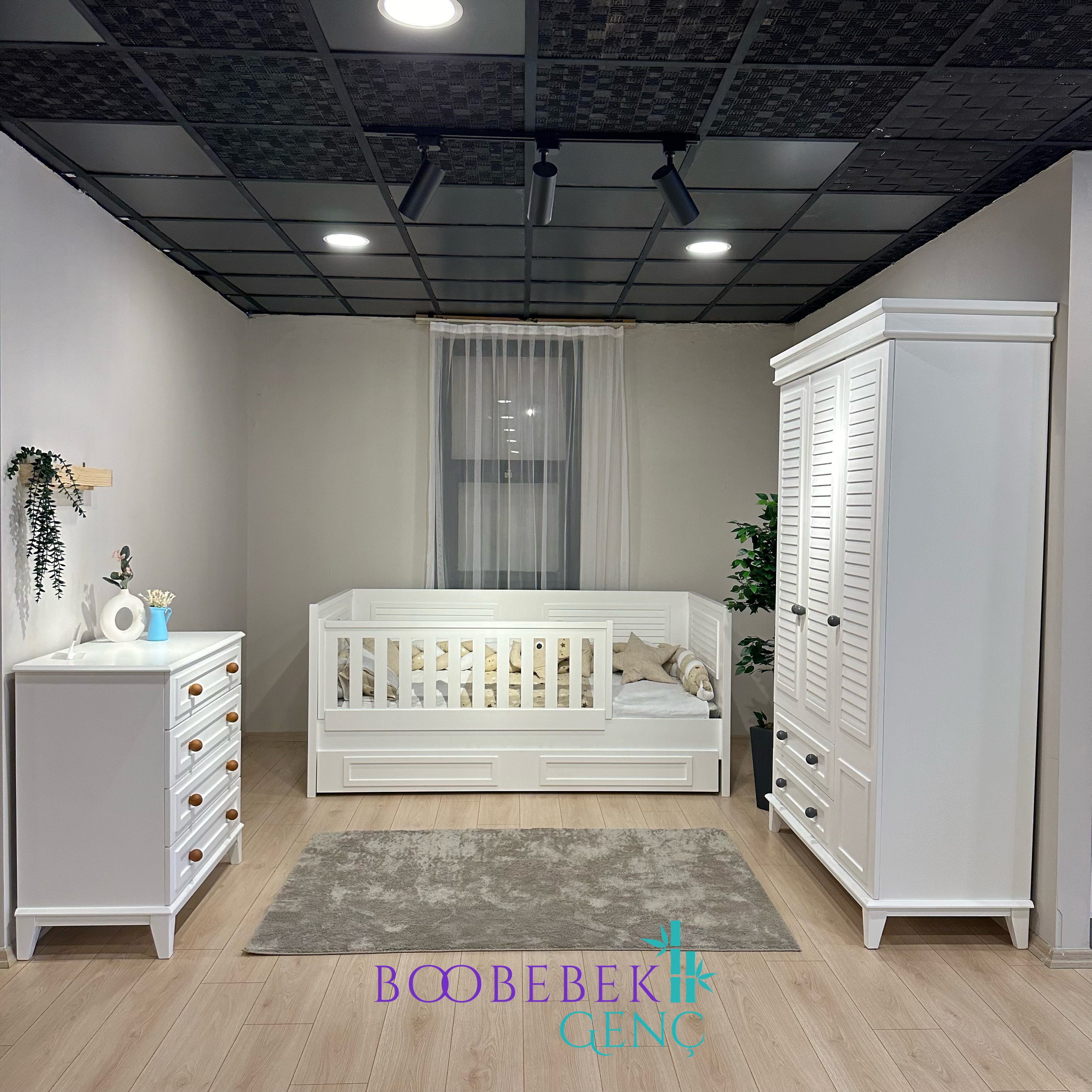 Lorena MDF Lake Toddler Çocuk Odası
