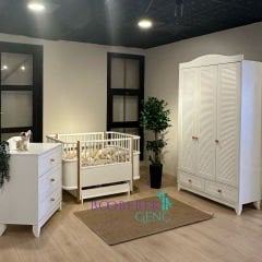 Bianco & Milano Meşe Bebek Odası, Yatak Dahil!