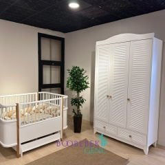 Bianco & Milano Meşe Bebek Odası, Yatak Dahil!