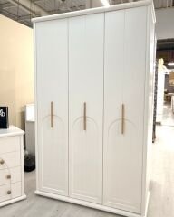 Milano MDF Lake 3 Kapılı Dolap