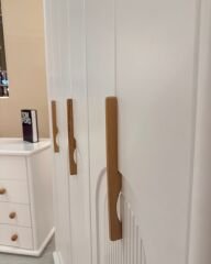 Milano MDF Lake 3 Kapılı Dolap