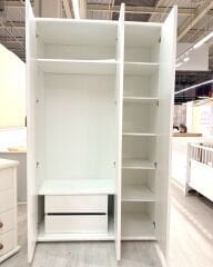 Milano MDF Lake 3 Kapılı Dolap