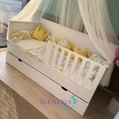 Vera Yavrulu Sedir Karyola, Beyaz