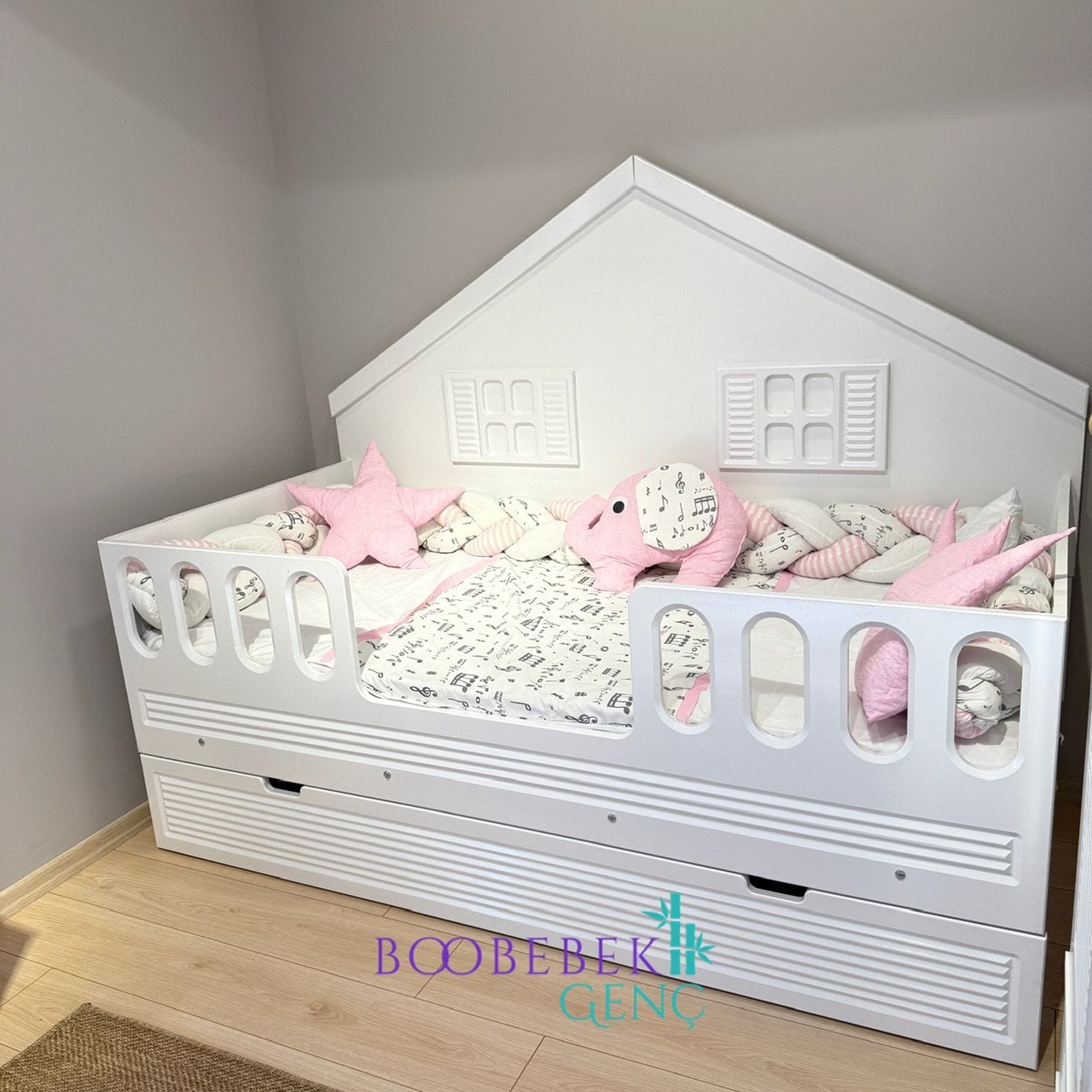 Zenia Panolu Yavrulu Montessori Karyola