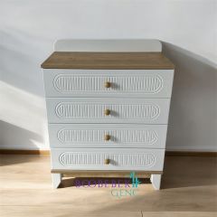 Vera Meşe 4 Çekmeceli Şifonyer