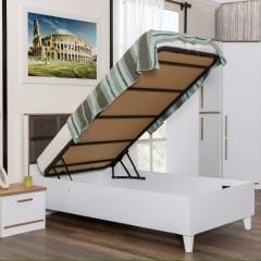 Plato 100x200 Bazalı Karyola