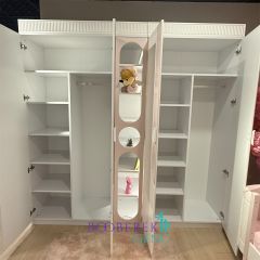 Myra & Roma Kitaplıklı Çocuk Odası, Pembe