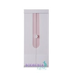 Myra & Roma 2KP Kitaplıklı Çocuk Odası, Pembe