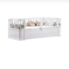 Soho Yavrulu Oval Karyola, Beyaz