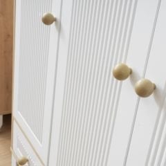 Aura 4 Kapılı Dolap Meşe