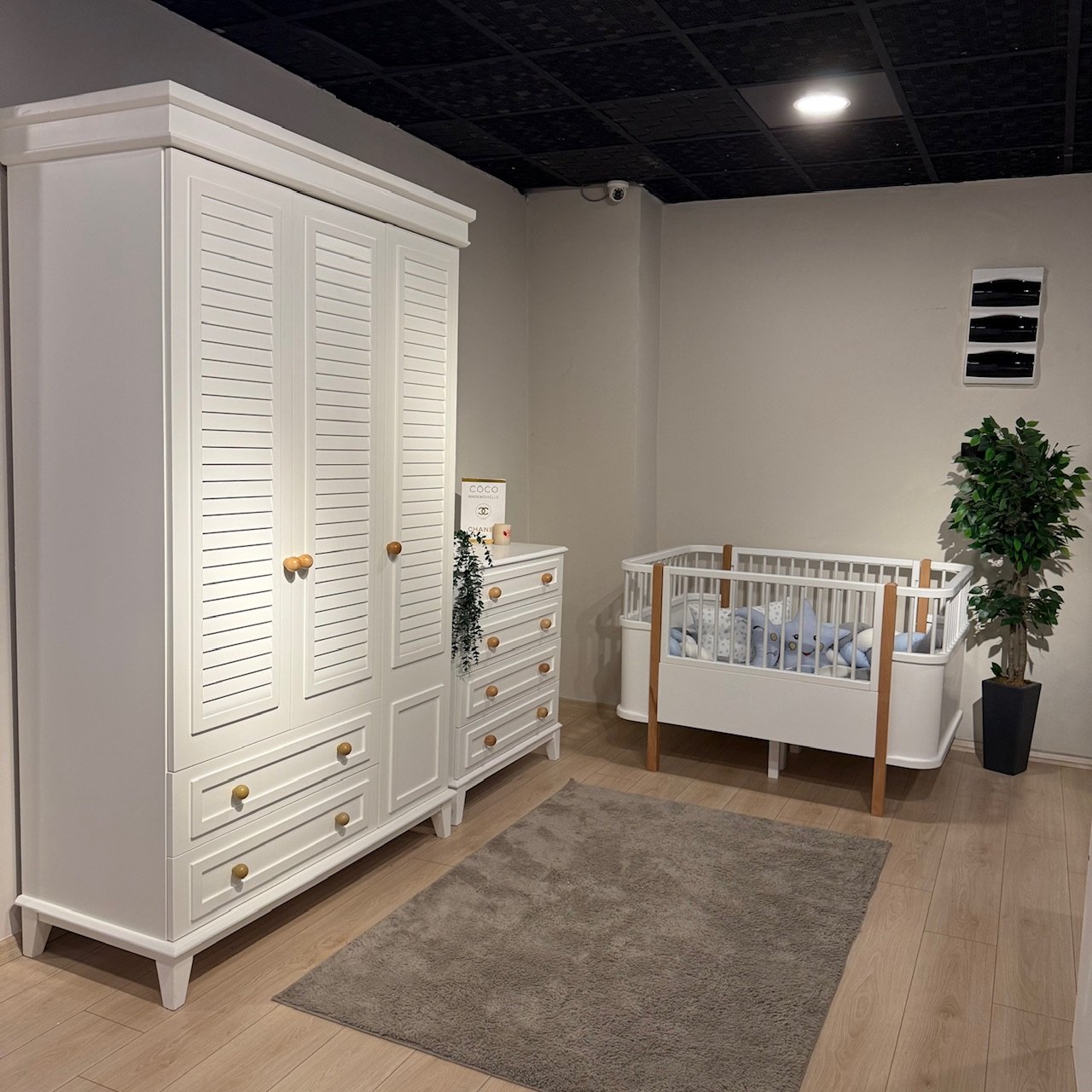 Lorena & Milano Meşe MDF Bebek Odası