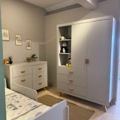 Gris Çocuk Odası Takımı