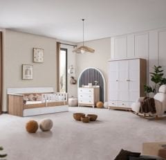 Trend Meşe Yavrulu Çocuk Odası