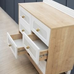 Aura 4 Kapılı Mega Çocuk Odası, Meşe