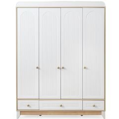 Aura 4 Kapılı Mega Çocuk Odası, Meşe