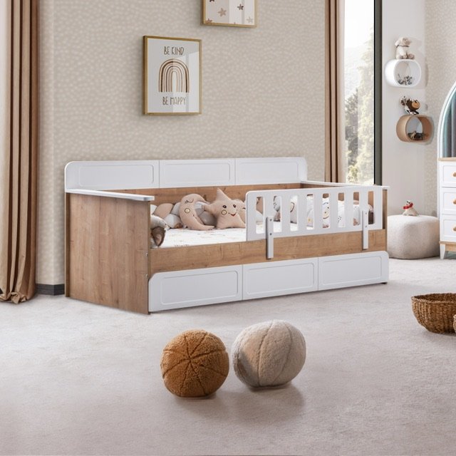 Trend Meşe Yavrulu Sedir Karyola