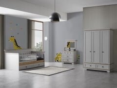 Country Grey Çocuk Odası Takımı